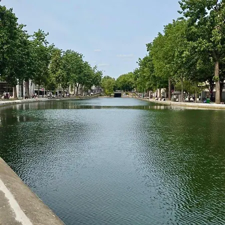 Modulable Au Canal St Martin דירה פריז