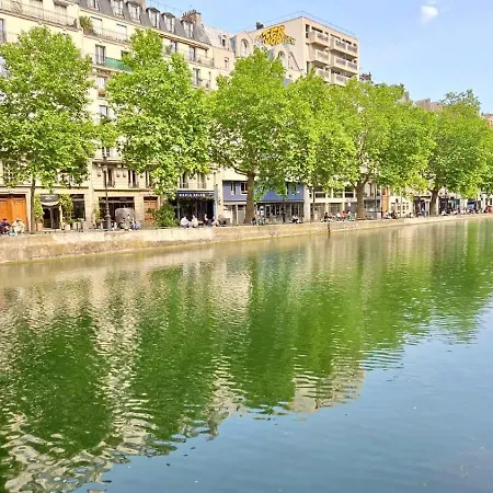 公寓 Modulable Au Canal St Martin *